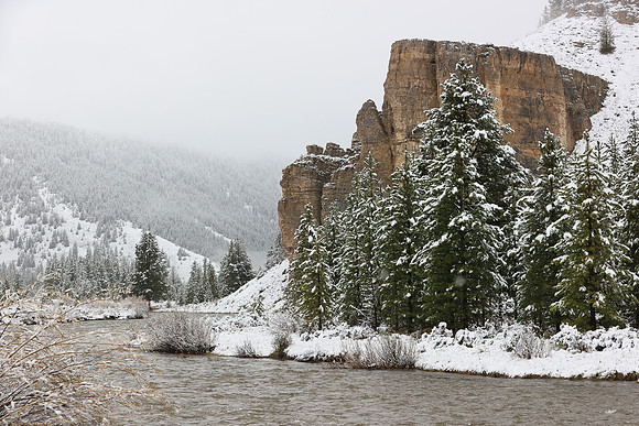 Wintery River Bend